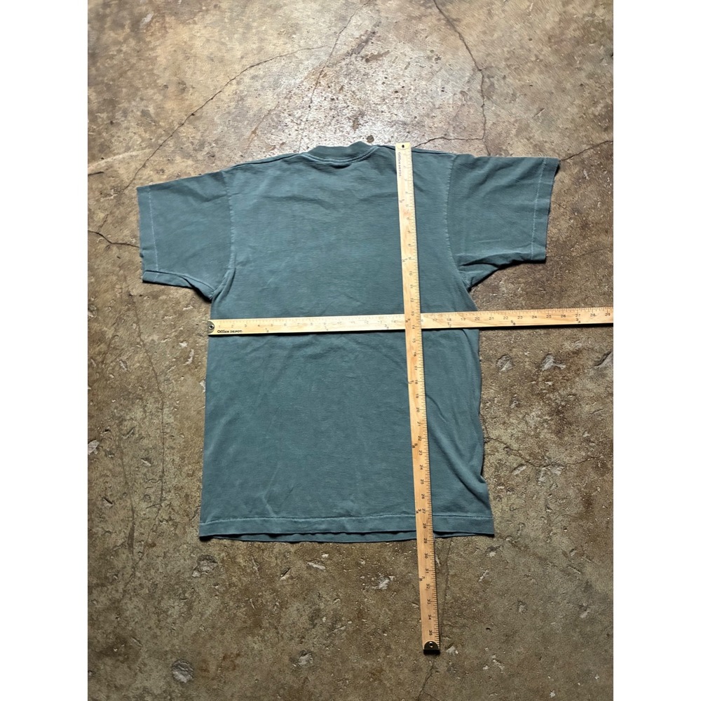 Vintage Fruit of the Loom Boulder Colorado Single Stitch T-Shirt Teal Large - Picture 7 of 7